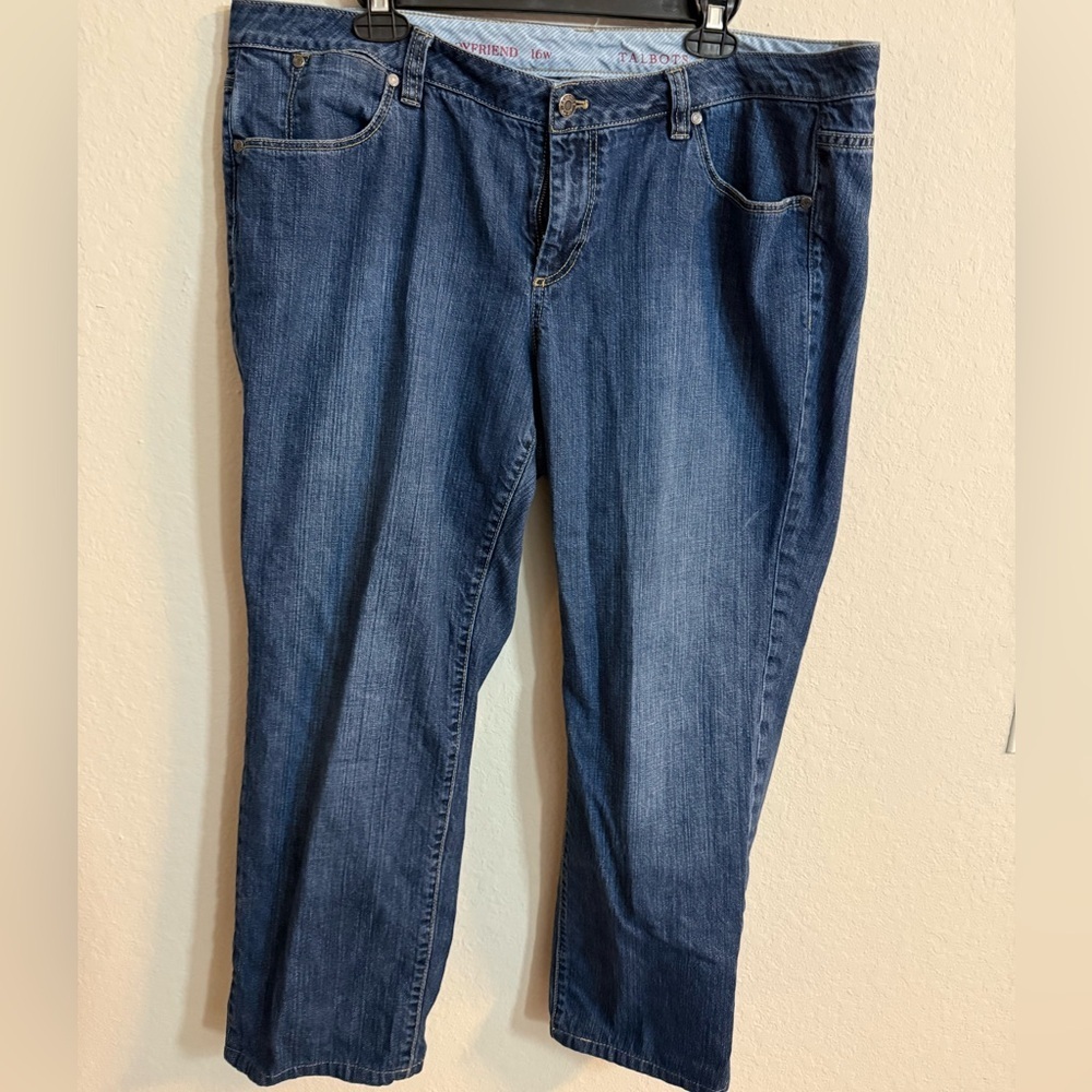 Talbots Medium Wash Boyfriend Jeans for Women - Picture 5 of 7